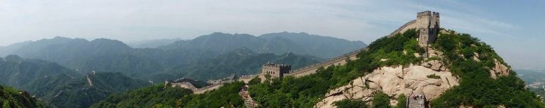 Een lege Chinese muur