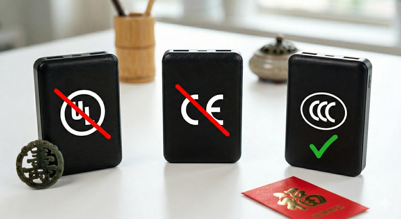 Powerbank met verplicht 3C-keurmerk voor treinreizen en vluchten in China